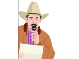 Sticker Custom Preview Image #133265 Western Rodeo Auctioneer2