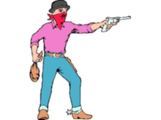 Sticker Custom Preview Image #133267 Western Rodeo Bandit02