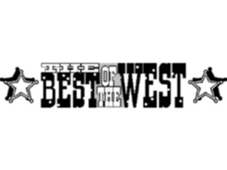 Sticker Custom Preview Image #133298 Western Rodeo Bestofthe West