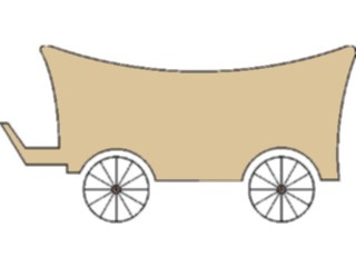 Sticker Custom Preview Image #133362 Western Rodeo Covered Wagon06