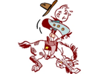 Sticker Custom Preview Image #133394 Western Rodeo Cowboy26