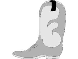 Sticker Custom Preview Image #133457 Western Rodeo Cowboy Boot01