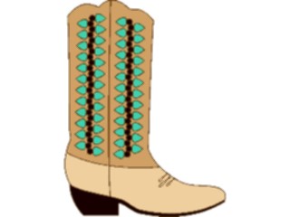 Sticker Custom Preview Image #133465 Western Rodeo Cowboy Boot09