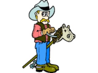 Sticker Custom Preview Image #133523 Western Rodeo Cowboyin Training