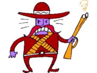 Sticker Custom Preview Image #133528 Western Rodeo Cowboy Mean