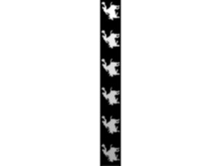 Sticker Custom Preview Image #133532 Western Rodeo Cowboyon Bull Border