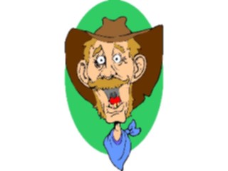 Sticker Custom Preview Image #133550 Western Rodeo Cowboy Shocked