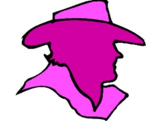 Sticker Custom Preview Image #133558 Western Rodeo Cowboy Silhouette3