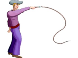 Sticker Custom Preview Image #133575 Western Rodeo Cowboy Whip