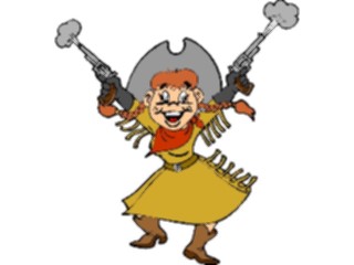 Sticker Custom Preview Image #133612 Western Rodeo Cowgirl11