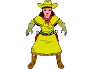 Sticker Custom Preview Image #133614 Western Rodeo Cowgirl13