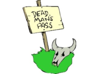 Sticker Custom Preview Image #133624 Western Rodeo Dead Mans Pass