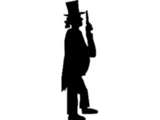 Sticker Custom Preview Image #133633 Western Rodeo Duel Man2