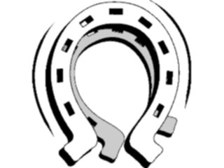 Sticker Custom Preview Image #133676 Western Rodeo Horseshoes