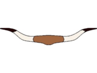 Sticker Custom Preview Image #133683 Western Rodeo Longhorn Border