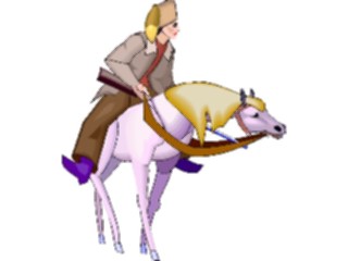 Sticker Custom Preview Image #133689 Western Rodeo Manwith Rifle1