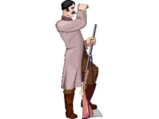 Sticker Custom Preview Image #133690 Western Rodeo Manwith Rifle2