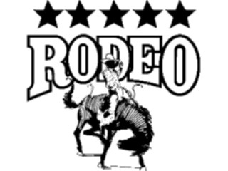 Sticker Custom Preview Image #133755 Western Rodeo Rodeo Title1