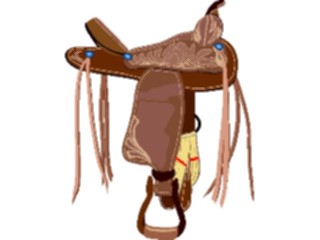 Sticker Custom Preview Image #133763 Western Rodeo Saddle2