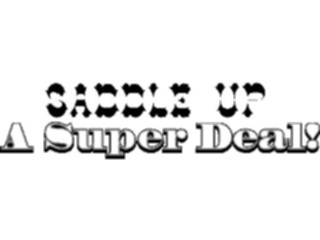 Sticker Custom Preview Image #133766 Western Rodeo Saddle Up Super Deal