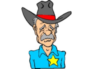 Sticker Custom Preview Image #133780 Western Rodeo Sheriff07