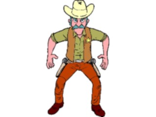 Sticker Custom Preview Image #133782 Western Rodeo Sheriff09