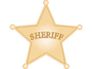 Sticker Custom Preview Image #133797 Western Rodeo Sheriffs Badge4