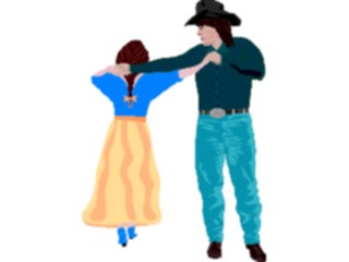 Sticker Custom Preview Image #133818 Western Rodeo Square Dancing3