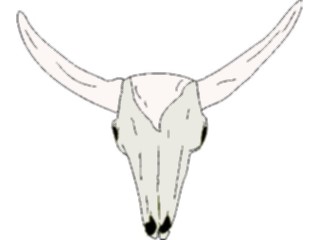 Sticker Custom Preview Image #133837 Western Rodeo Steer Skull09