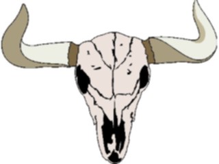 Sticker Custom Preview Image #133838 Western Rodeo Steer Skull10