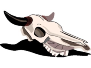 Sticker Custom Preview Image #133839 Western Rodeo Steer Skull11