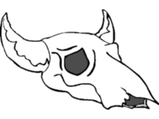 Sticker Custom Preview Image #133846 Western Rodeo Steer Skull18