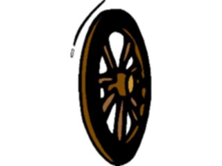 Sticker Custom Preview Image #133867 Western Rodeo Wagon Wheel3