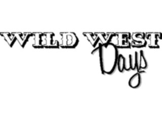 Sticker Custom Preview Image #133888 Western Rodeo Wild West Days Title