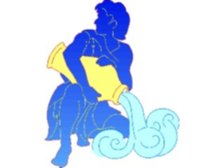 Sticker Custom Preview Image #133909 Zodiac Astrology Aquarius11