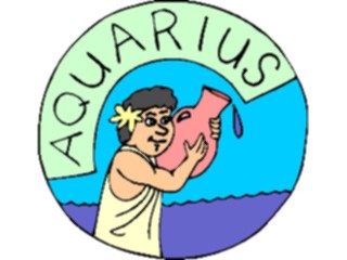 Sticker Custom Preview Image #133914 Zodiac Astrology Aquarius16