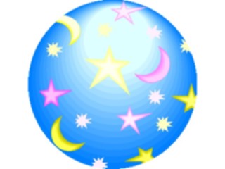 Sticker Custom Preview Image #133944 Zodiac Astrology Ball Moons Stars