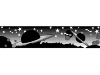 Sticker Custom Preview Image #134136 Zodiac Astrology Outer Space Border