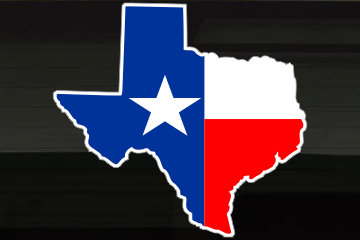 Customize this Texas_TX Flag Decal