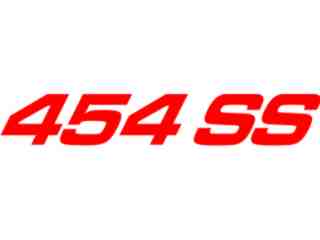  4 5 4 S S Decal Proportional