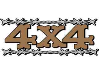  4 X 4_ Barbed_ C L 1 Decal Proportional