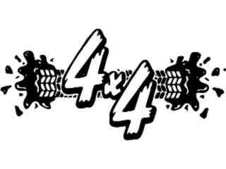  4 X 4_ Run Over Splash Decal Proportional