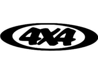  4 X 4_oval 1 Decal Proportional