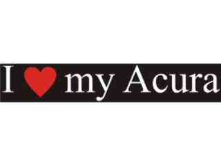  Acura Love_ I N V_ C L 1 Decal Proportional