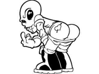  Alien Mooning_ G D G Decal Proportional