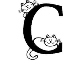  Alphabet Fun Letter C_ 0 9 0_ V A 1 Decal Proportional