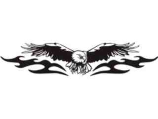  Animal Flames Bald Eagle_ 1 0 0b_ A F 1 Decal Proportional