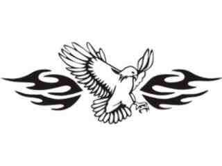  Animal Flames Eagle_ 0 5 4b_ A F 1 Decal Proportional