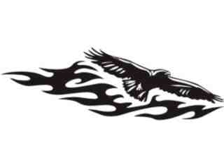  Animal Flames Eagle_ 0 9 7b_ A F 1 Decal Proportional