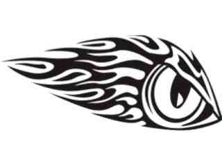  Animal Flames Eye_ 0 1 6b_ A F 1 Decal Proportional